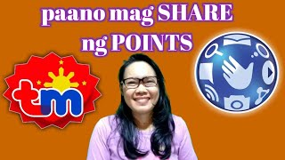 PAANO MAG SHARE NG POINTS SA TM O GLOBE USER [upl. by Breena]