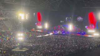 Coldplay Concert In Singapore  Snippets 31 Jan 2024 [upl. by Martz]