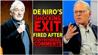 ROBERT DE NIRO DESTROYS STUDIO AFTER THEY FIRE HIM OVER HIS VIRAL COMMENTS SHOCKING HOLLYWOOD [upl. by Ibmat356]