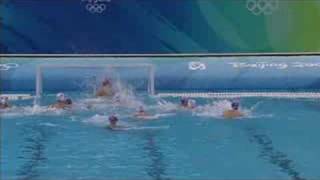 Serbia vs Croatia  Mens Water Polo  Beijing 2008 Summer Olympic Games [upl. by Eyahc]