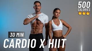 30 MIN CARDIO HIIT WORKOUT  ALL STANDING  Full Body No Equipment No Repeats [upl. by Adnilre]