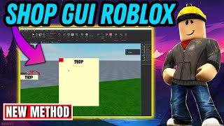 How to make a shop GUI in Roblox Studio 2024 [upl. by Sven]