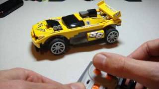 Lego Racers 8183  Track Turbo RC [upl. by Romonda]