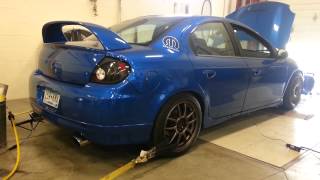 Srt4 Stock Turbo E85 On a SuperFlow Dyno loaded [upl. by Cody509]