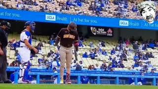 CHOCHITO NARRA EN VIVO HR DE FERNANDO TATIS JR🇩🇴 FRENTE A LOS DODODGERS 💪🔥🤣 [upl. by Enobe]