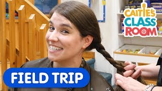 Lets Get A Haircut  Caities Classroom Field Trip  Helpful Parenting Video for Kids [upl. by Lull194]