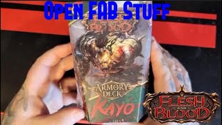 UNBOXING Armory Deck Kayo [upl. by Notlad]