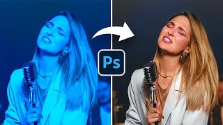 Fix EXTREME Color Cast with a Quick Photoshop Trick [upl. by Trauner]