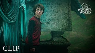 Harry vs Voldemort Priori Incantatem Duel in the Cemetery  Harry Potter and the Goblet of Fire [upl. by Sicular]