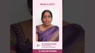 What is AFC  Dr Santosh Gupta  IVF Specialist  Nova IVF Koramangala [upl. by Hepsibah]