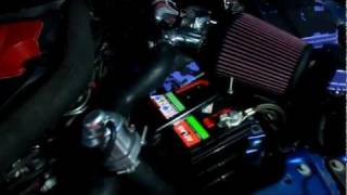 QS Performance  Lancer Ralliart with AMS intake BOV amp boost pill upgrade [upl. by Sillig]