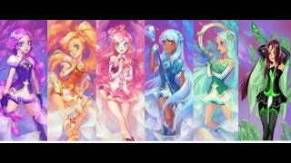 lolirock transformation by color [upl. by Rafaela]