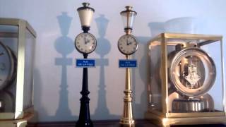 Jaeger LeCoultre Rue de la Paix Lamp Post Clock Repair 8Day [upl. by Reiner]