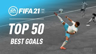 FIFA 21  TOP 50 BEST SKILL GOALS  2020 [upl. by Atteras]