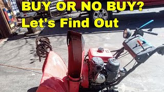 BUY This Honda Snowblower Lets Find Out [upl. by Oijile]