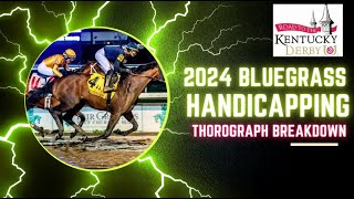 2024 Bluegrass Stakes Preview and Predictions using Thorograph [upl. by Dlanor648]