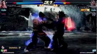 Tekken Tag 2 Unlimited Elk KazuyaBruce vs Navee RavenFeng [upl. by Hawkins358]