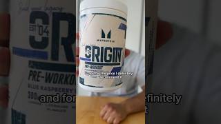 MyProtein Origin pre workout review⚡️🔥 shorts preworkout gymshorts MyproteinOfficial [upl. by Abbe]