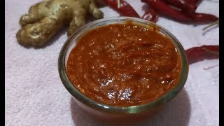 allam pachadiఅల్లం పచ్చడి ఇడ్లీ దోశల లోకిspicy ginger chutneyతెలంగాణ స్పెషల్అల్లం పచ్చడి👌tasty [upl. by Bernhard]