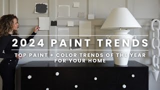 Top Interior Paint Colors for 2024  How to Pick Paint Colors Like a Designer [upl. by Yesnil]