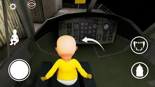 Playing As Yellow Baby 👶 In Granny Chapter 2  Helicopter Escape  2 [upl. by Euqinahc]