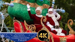 Disney Parks Magical 40th Anniversary 2023 Christmas Day Parade [upl. by Ainotal209]