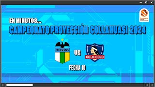 🔴 Campeonato Proyección Fundación Collahuasi  Fecha 10  OHiggins FC vs Colo Colo [upl. by Yelnet]