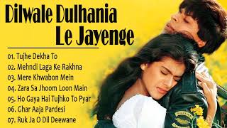 Dilwale Dulhania Le Jayenge Movie All Songs Shahrukh Khan Kajol [upl. by Bebe]