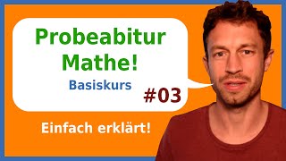 Mündliche Prüfung  ANALYSIS Zusammenfassung  BASISKURS Mathe  Abitur 2024  Probeabitur [upl. by Artie180]