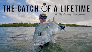 THE CATCH OF A LIFETIME  DIY Fly Fishing for Giant Trevally TRAILER [upl. by Fuld]