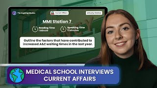 Current Affairs Medicine Interviews  MMI amp Panel  The Aspiring Medics [upl. by Anirazc746]