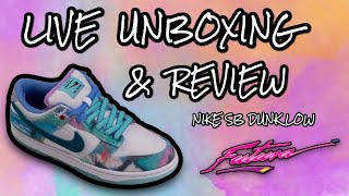 LIVE UNBOXING NIKE SB DUNK LOW X FUTURA viral viralshorts viralvideo trending live [upl. by Adams]