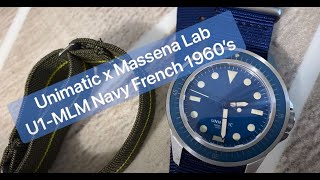 Unimatic U1MLM x Massena LAB full review Italian Made with Massena watch [upl. by Aikram]