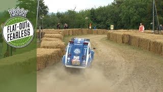 Weirdest Dakar car ever Twoengined 2CV [upl. by Cardew423]