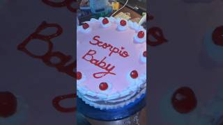 Torta di compleanno con la scritta 🎂 tortaveloce tortadicompleanno torta pandispagna [upl. by Sedda]