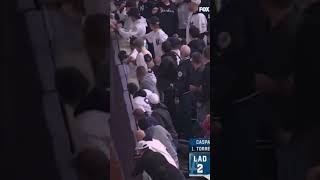 Mookie Betts vs Fan Wild Caught Ball Incident donaldtrump election shorts [upl. by Ennoryt427]