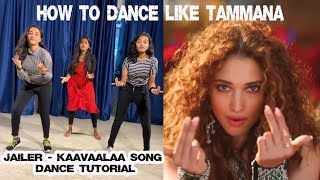 Kaavaalaa dance tutorial video  JAILER songs kaavaalaa [upl. by Akimal20]