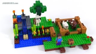 LEGO Minecraft The Farm review set 21114 [upl. by Elokkin]