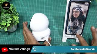 ezviz c6n camera setup in hindi 🔥 ezviz camera ko mobile se kaise connect kare [upl. by Alledi]