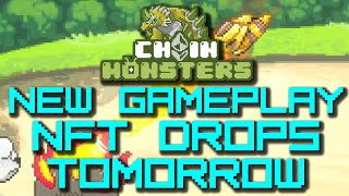 CHAIN MONSTERS  NEW UPDATE TOMORROW GAMEPLAY ALPHA 4 GETTING READY FOR ALPHA 5 [upl. by Ethben908]