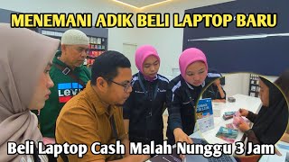 MENEMANI ADIK BELI LAPTOP BARU DI NIPAH MALL MAKASSAR  ME GALLERY NIPAH MALL [upl. by Assertal434]