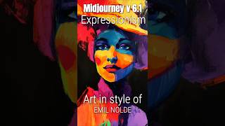 Famous Expressionists in MidJourney Explore Emil Noldes Art [upl. by Naiditch]