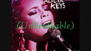 Alicia Keys  UnbreakableLyrics  Download [upl. by Laveen]