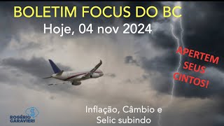 Boletim Focus do Banco Central 04nov2024 [upl. by Beth]