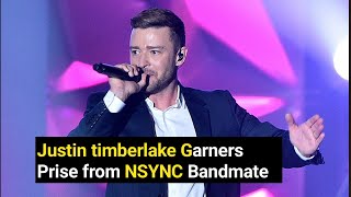 Justin timberlake Garners Prise from NSYNC Bandmate amid World tour  NSYNC [upl. by Gorrian79]