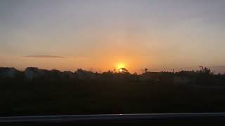 Today’s Sunrise 3 min of just sunrise and accompanying morning sounds in the Philippines [upl. by Cirdek]