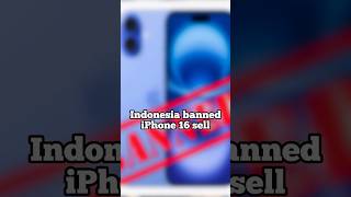 iPhone 16 banned by Indonesia  Apple Investment Failure  Smart Phone Components [upl. by Annawek806]