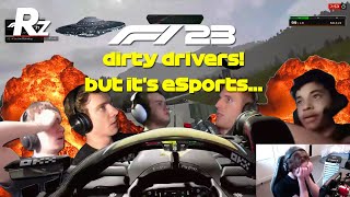 F1 23 Dirty Drivers but its eSports [upl. by Nohsid234]