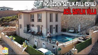 6 Ekim 2022 🟥SATILDI 🟥DİDİMDE SATILIK VİLLA  emlak didim [upl. by Nahpets]