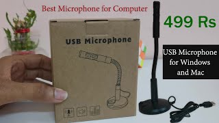 Best Desktop Mic under 500 Rs  Professional PC Microphone Review Streaming Mic for PC Below 500 Rs [upl. by Barling]